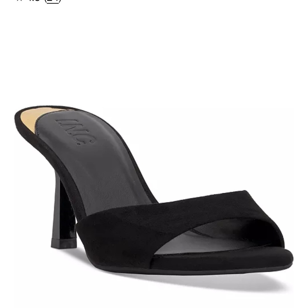 Basaaria INC International Concepts Black Stiletto Heels